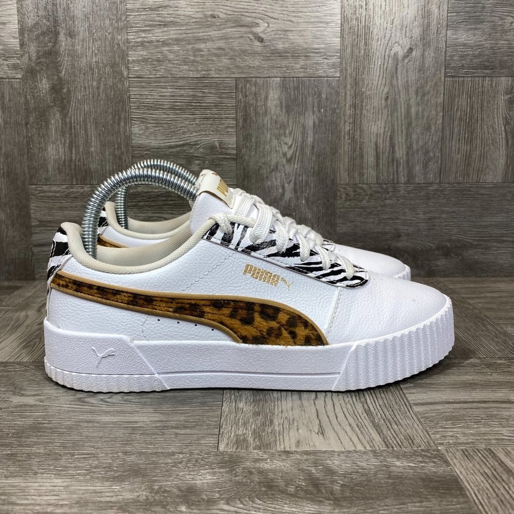 Puma Carina Animal Print Women’s size 7.5
